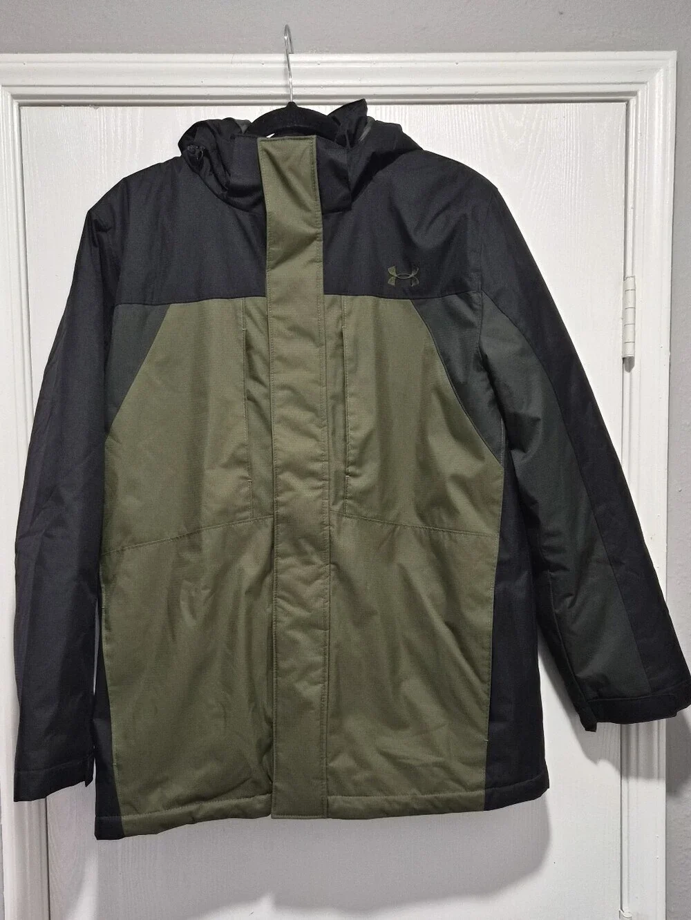 Under Armour Boys UA Westward 3 In 1 Jacket Oilve Green Size Youth XL